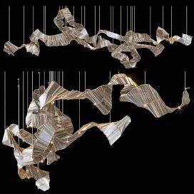 Light composition Vargov Design Ribbon